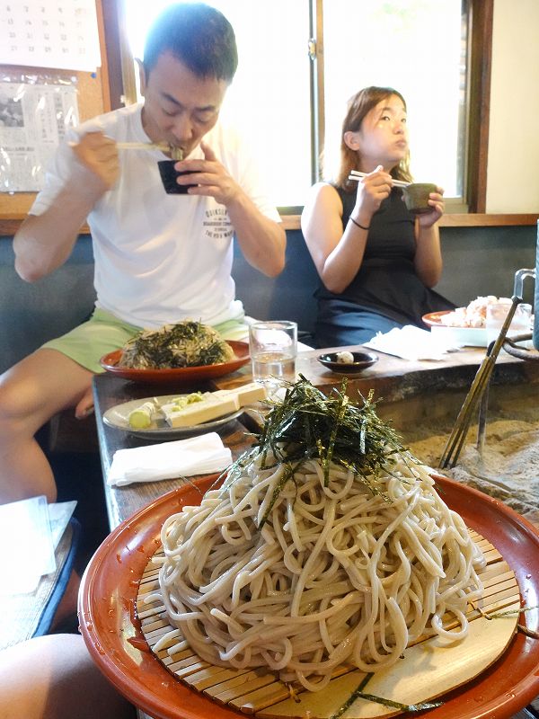 下田ランチ蕎麦うどん合掌＠神子元ダイビングツアー